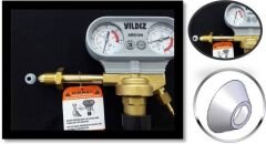 Argon, Azot, Karışım Gazı Basınç Düşürücüler Saatler - Sanayi Tüpleri Için Plastik Konik Conta (10 Adet)