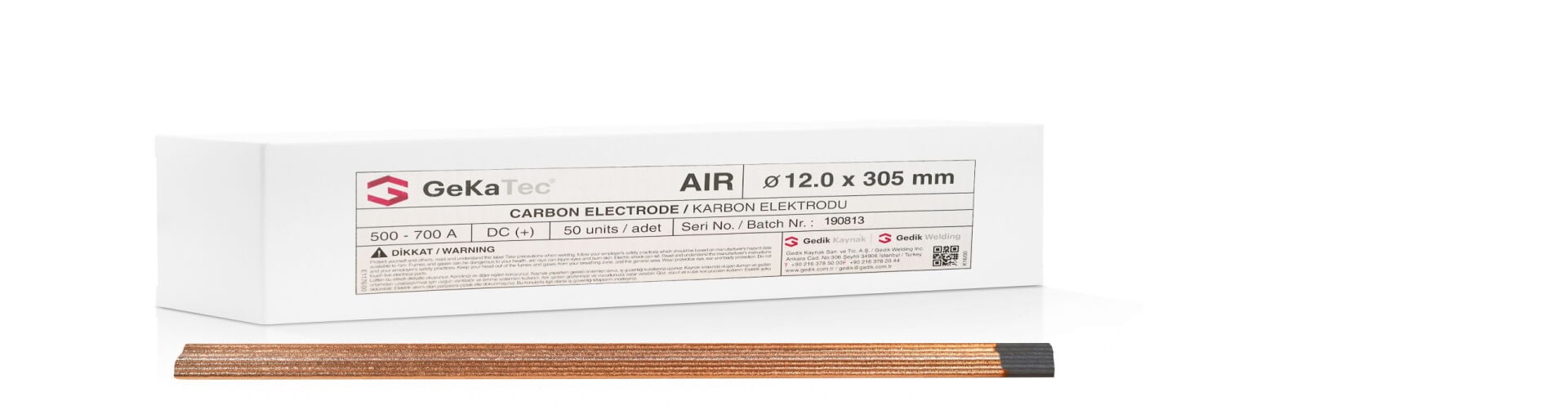 GEKATEC AIR Karbon Elektrot