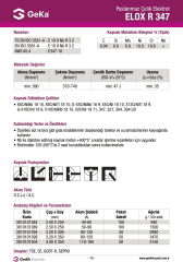 Geka Elox R 347 2,00X250 mm Paslanmaz Çelik Elektrod