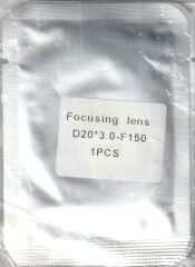 Lazer Koruma Ve Odak Lensleri 20x3 F150 FOCUS LENS