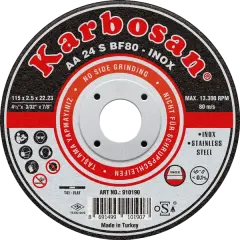 Karbosan Paslanmaz Çelik İNOX Kesme Diskleri