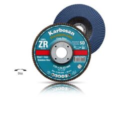 Karbosan Premium Line Flap Disk ZR 115x22.23 mm (10 Adet)