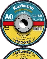 Karbosan Premium Line Flap Disk AO 115x22.23 mm NK (10 Adet)