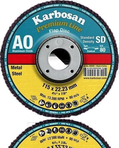 Karbosan Premium Line Flap Disk AO 125x22.23 mm NK (10 Adet)