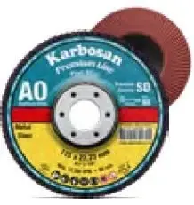Karbosan Premium Line Flap Disk AO 125x22.23 mm NK (10 Adet)