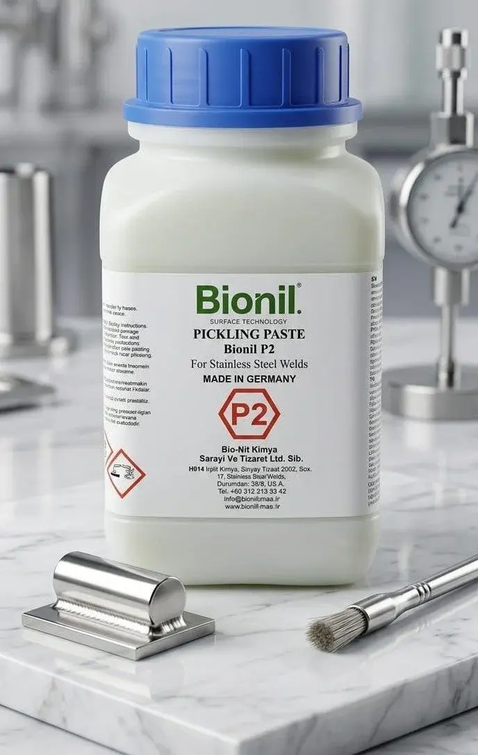 Bio P2 Pickling Paste Paslanmaz Çelik Kaynak Temizleme Kremi