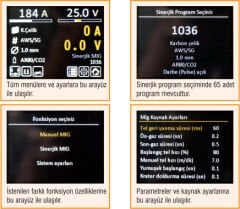 Nuriş LN500W SYNERGIC DOUBLE PULSE Gazaltı Kaynak Makinesi