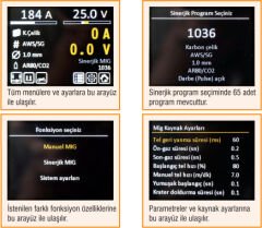Nuriş LN500W SYNERGIC DOUBLE PULSE Gazaltı Kaynak Makinesi