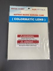 Proser Solarmatik Maske Dış Koruma Camları 10'lu Paket (115X104 Mm)