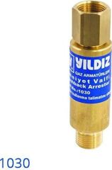 Yıldız Gaz Armatürleri Yıldız 1030 Alev Emniyet Valfi Oksijen