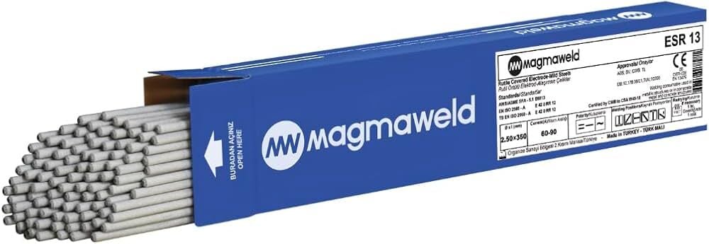 Magmaweld Rutil ESR 13 Kaynak Elektrodu (Paket 100 Adet)