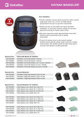 Gekamac Colormatik Maske 2 Sensör S 777 Solarmatik Kaynak Maskesi