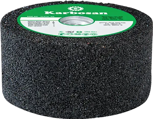 Karbosan Düz Çanak Taşlama Taşı