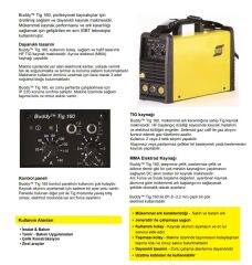 ESAB Buddy Tig 160 HF Yüksek Frekanslı Argon Kaynak Makinesi