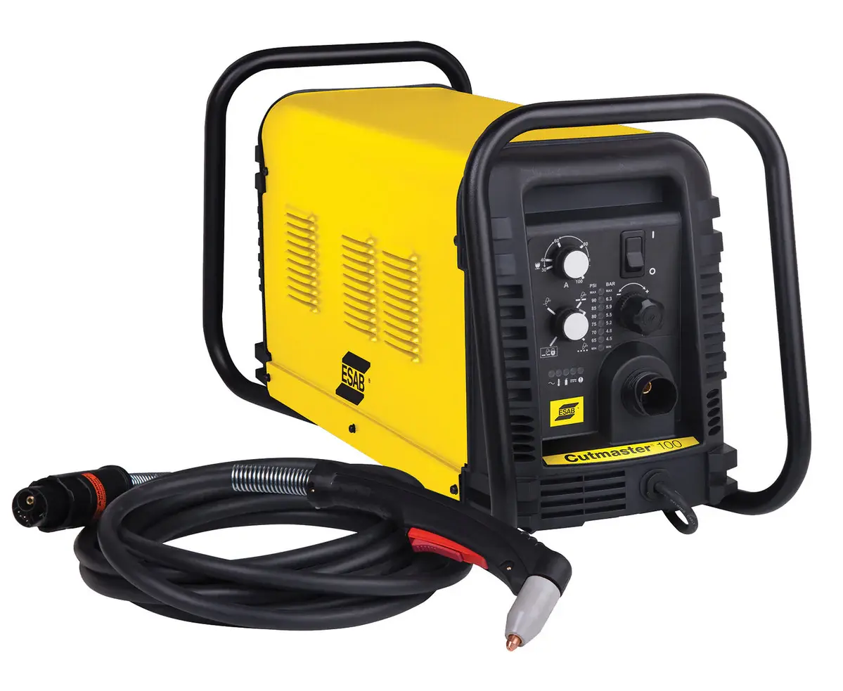 ESAB Cutmaster 100 (ECM 100) Ağır sanayi için plazma kesme makinesi + 6M SL100 400V 3PH CE