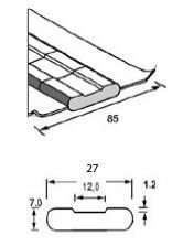 ESAB OK BACKİNG SERAMİK TABAN ALTLIK OK BACKİNG CONCAVE 13