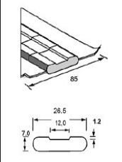 ESAB OK BACKİNG SERAMİK TABAN ALTLIK OK BACKİNG RECTANGULAR 13